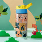Dog Crowd - Little Kids Water Bottle Little Kids Water Bottle animal Printed Offshore