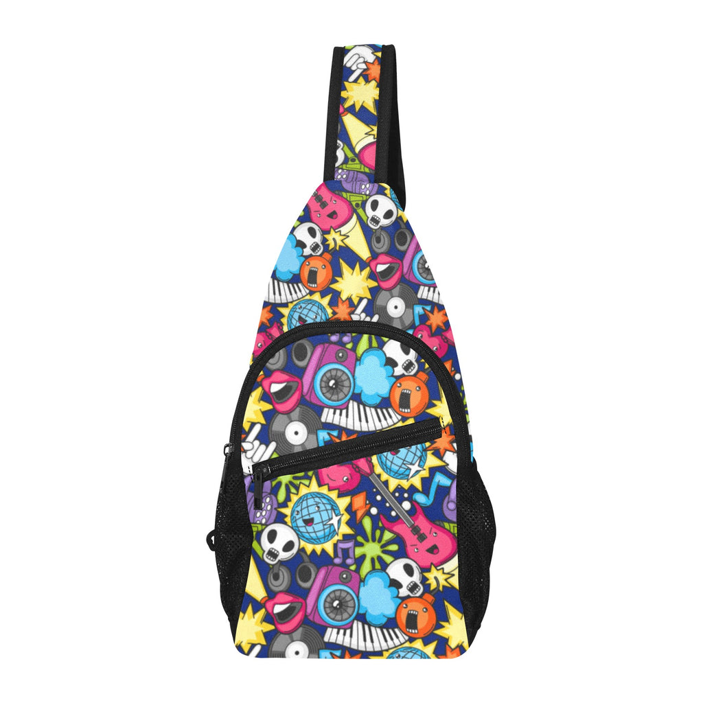 Sticker Music 2 - Chest Bag