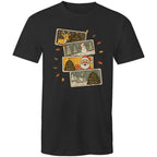 Retro Christmas Cards - Mens T-Shirt