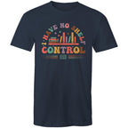 I Have No Shelf Control, Books - Mens T-Shirt Navy Mens T-shirt Printed In Australia Reading
