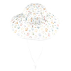 Paw Print Wide Brim Bucket Hat Wide Brim Bucket Hat animal Printed Offshore