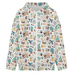 Travel And Explore Women's Full-Zip Hoodie