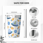 UFO's Small Stainless Steel Travel Mug Cup 12oz/350ml