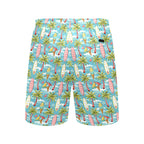 Summer Surf Men's Mid-Length Beach Shorts Men's Mid-Length Beach Shorts Printed Offshore Surf