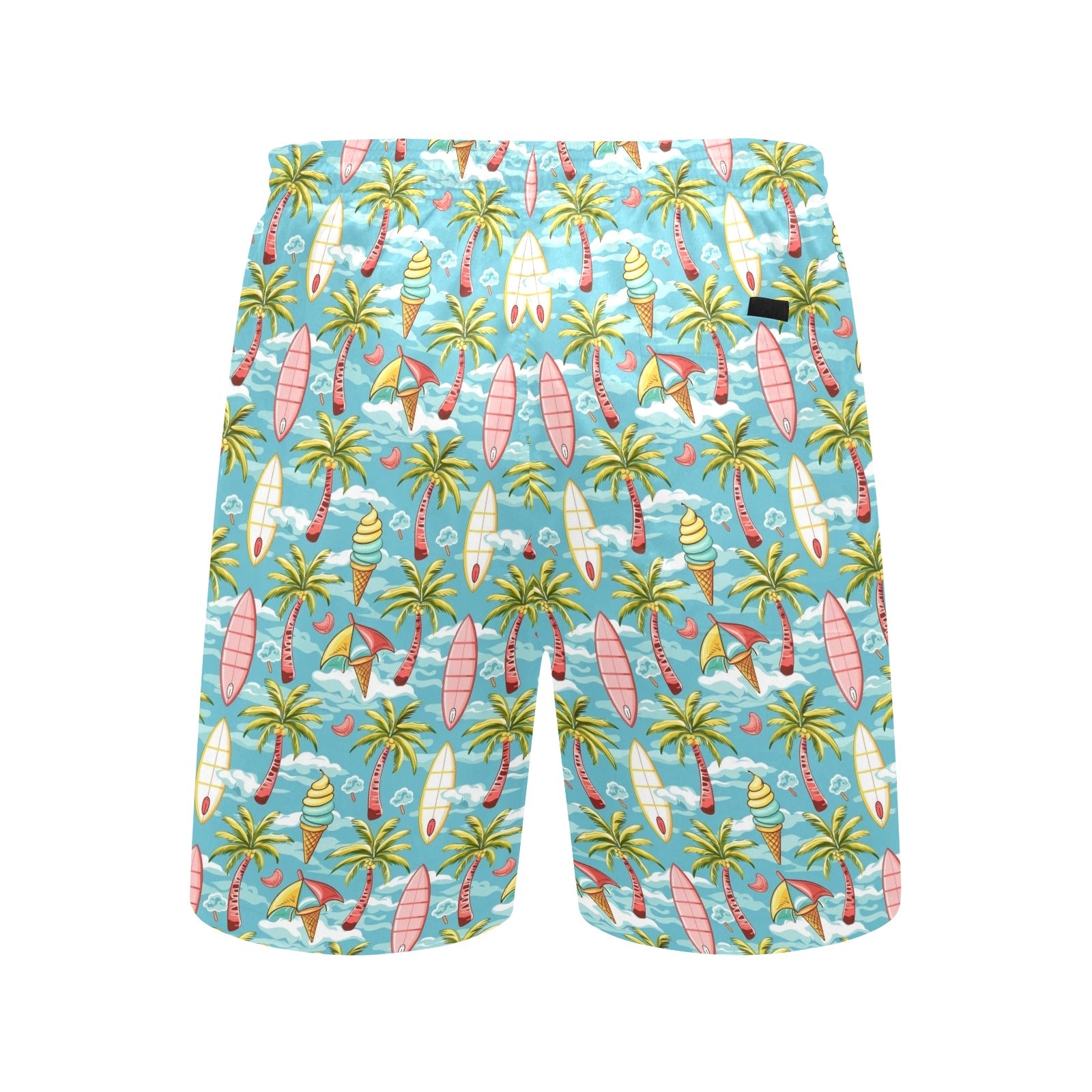 Summer Surf Men's Mid-Length Beach Shorts Men's Mid-Length Beach Shorts Printed Offshore Surf