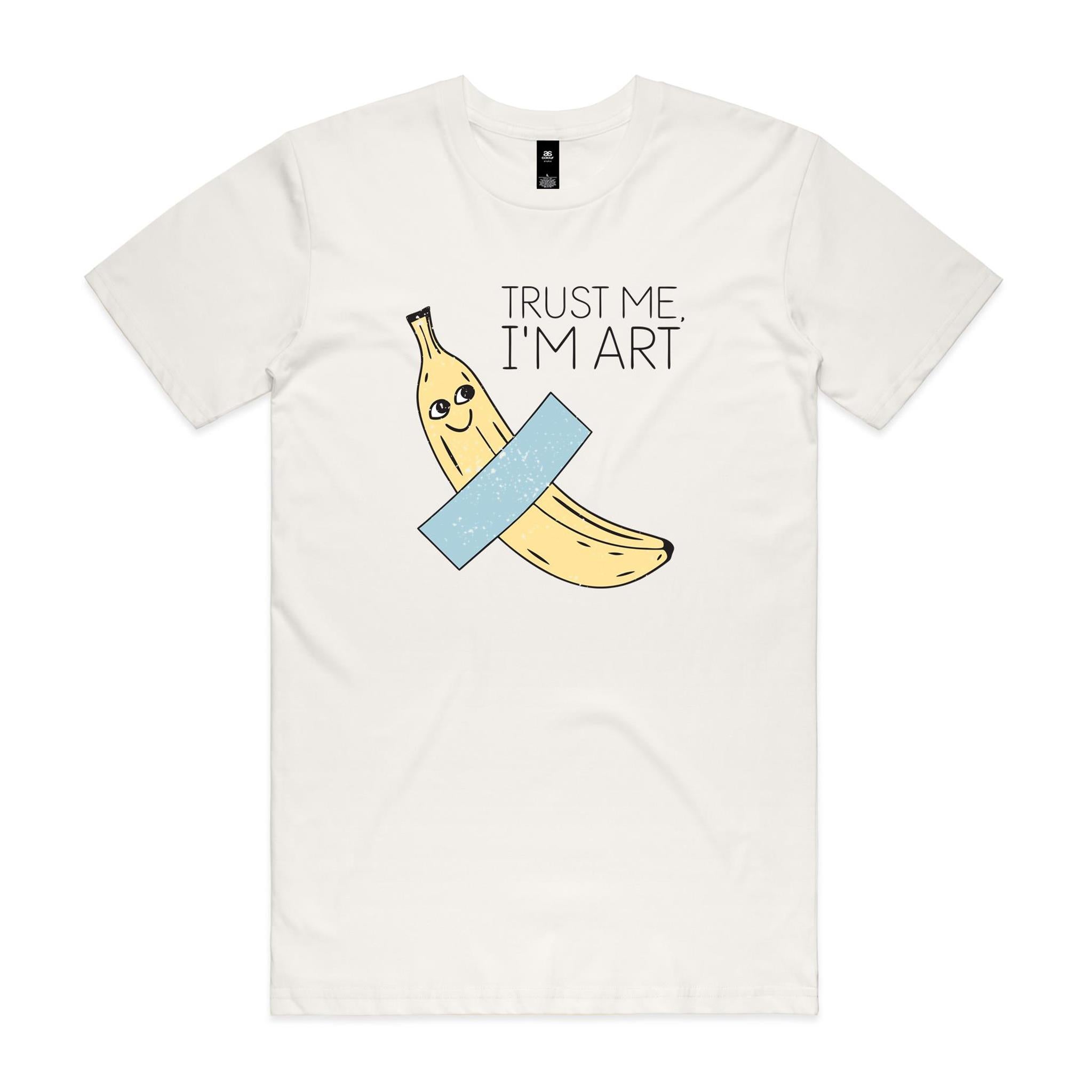 Banana Tape, Trust Me I'm Art Men's AS Colour T-shirt