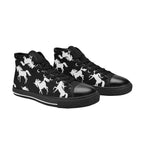 Unicorns - Kids High Top Canvas Shoes