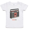 Classic Rock - Baby T-shirt White Baby T-shirt Music Printed In Australia