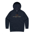 Procrastinator - Womens Hoodie Navy Womens Hoodie Printed In Australia