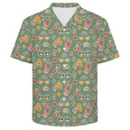 Groovy Retro Men's Crinkle Hawaiian Shirt