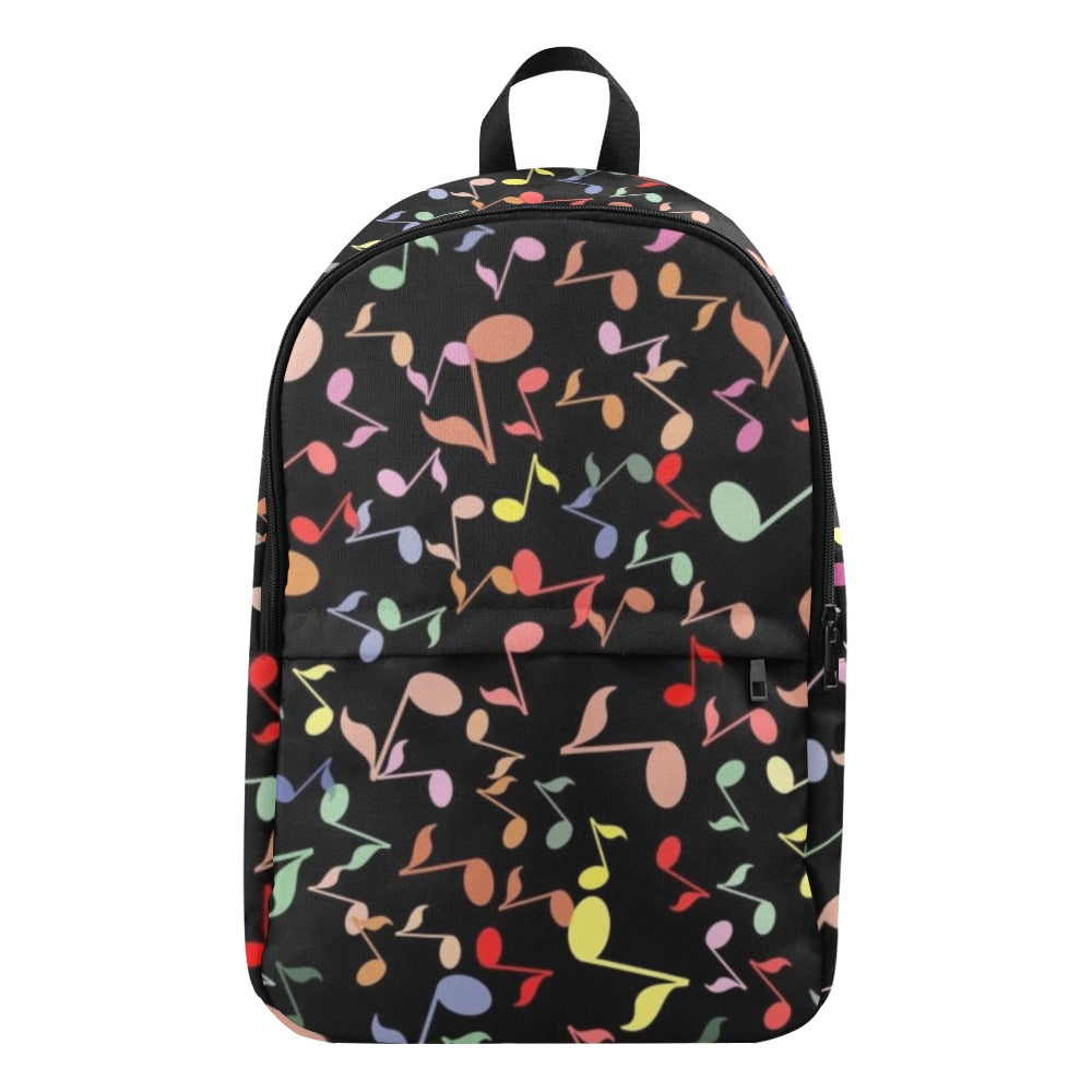 Quavers, Music Notes - Fabric Backpack