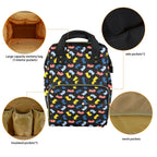 Colourful Chess Multi-Function Backpack, Nappy / Diaper Bag Multi-function Backpack, Nappy / Diaper Bag Chess Games Printed Offshore