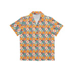 Happy Retro Flowers - Junior Kids Hawaiian Shirt