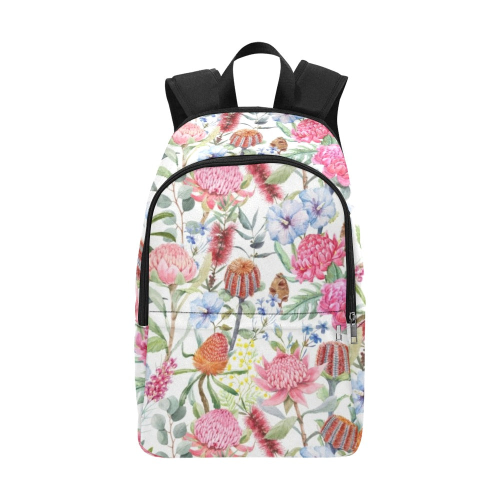 Australian Flowers - Fabric Backpack