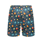 Galaxy Men's Mid-Length Beach Shorts Men's Mid-Length Beach Shorts Printed Offshore Space