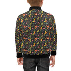 Dark Butterfly Kids Bomber Jacket Kids Bomber Jacket animal Printed Offshore