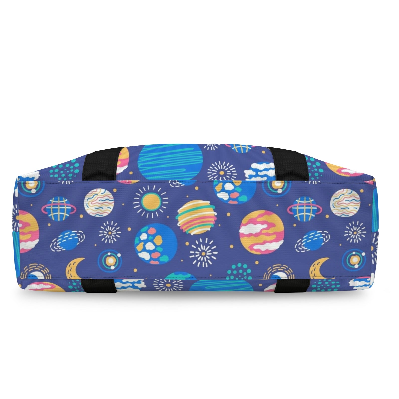 Planets On Blue Duffle Bag-Simple (Model 1715) Duffle Bag-Simple (1715)