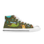 Monsters - Kids High Top Canvas Shoes