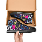 Floral In The Abstract - Women's High Top Canvas Shoes Womens Classic High Top Shoes Printed Offshore