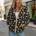 Planets Women's Full-Zip Hoodie