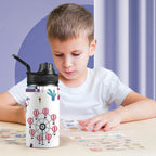 Carnival - Kids Water Bottle with Chug Lid (12 oz) Kids Water Bottle with Chug Lid Printed Offshore