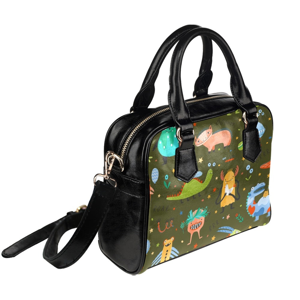 Monsters - Shoulder Handbag (Model 1634) Shoulder Handbags (1634)