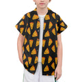 Pizzas - Senior Kids Hawaiian Shirt
