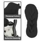 Black Cats Women's Twisted Sole Sneakers