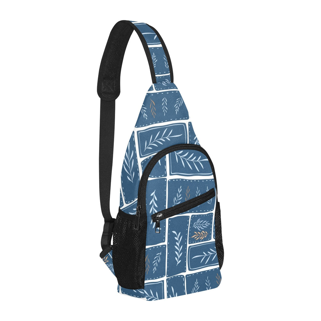 Leaf Tiles - Chest Bag