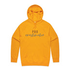 Procrastinator - Mens Hoodie Gold Mens Hoodie Printed In Australia