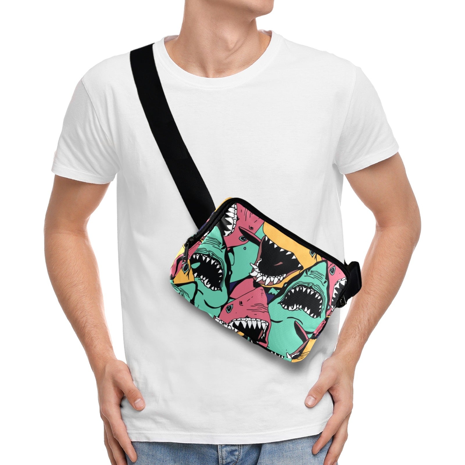 Scary Sharks - Belt Bag