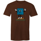 I'm A Total Square Men's AS Colour T-Shirt Dark Chocolate Mens T-shirt Maths Printed In Australia