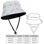 Mermaid World Kids Bucket Hat Kids Bucket Hat Printed Offshore