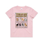 Types Of Cats Kid's AS Colour T-shirt