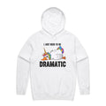 Dramatic Rainbow Goose Men's AS Colour Hoodie White Mens Hoodie animal Printed In Australia