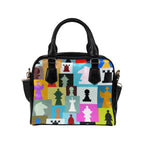 Colourful Chess - Shoulder Handbag (Model 1634) One size Shoulder Handbags (1634)