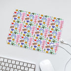 Rainbows And Butterflies Leather Mouse Pad Leather Mouse Pad Printed Offshore
