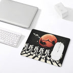 Astronaut Zebra Crossing Leather Mouse Pad Leather Mouse Pad Music Printed Offshore Space