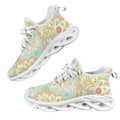 Floral Damask Women's Twisted Sole Sneakers