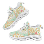 Floral Damask Women's Twisted Sole Sneakers