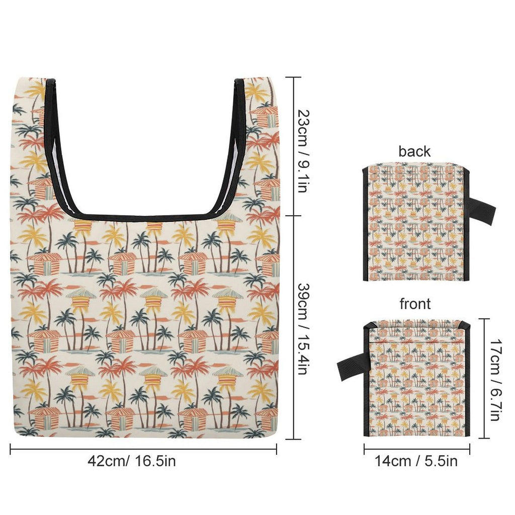 Beach Shack Foldable Shopping Bag