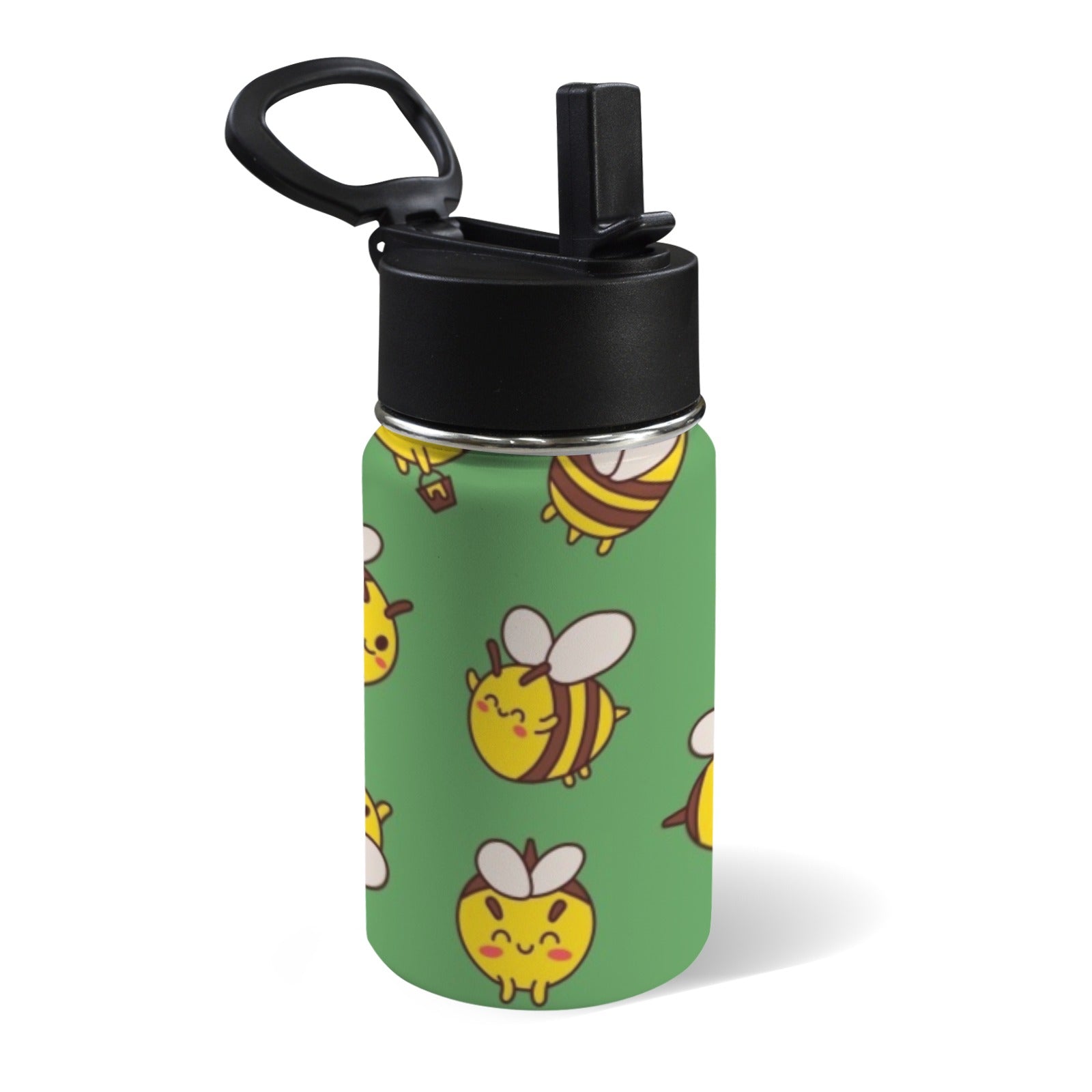 Busy Bees 12oz Kids Water Bottle with Straw Lid