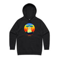 Mornings Need Coffee Women's AS Colour Hoodie Black Womens Hoodie Coffee Printed In Australia