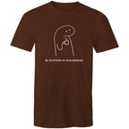 Be As Strong As Your Espresso - Mens T-Shirt Dark Chocolate Mens T-shirt Coffee Printed In Australia