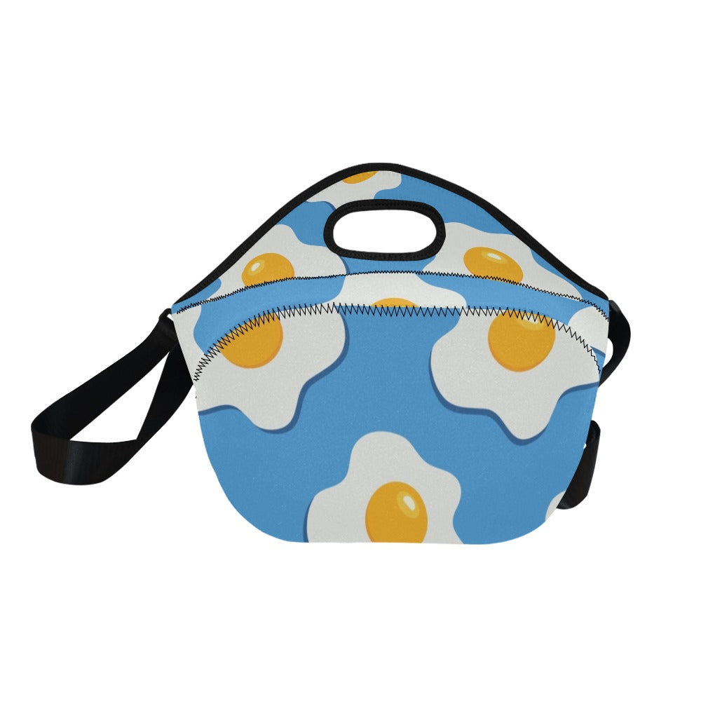 Fried Eggs - Neoprene Lunch Bag Neoprene Lunch Bag Printed Offshore
