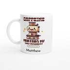 Personalise - Caffeine Maintains My Sunny Personality - White 11oz Ceramic Mug Default Title Personalised 11oz Mug Coffee customise Globally Fulfilled personalise