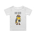 Bird Nerd 2 AS Colour Baby T-shirt White Baby T-shirt animal Birds Printed In Australia