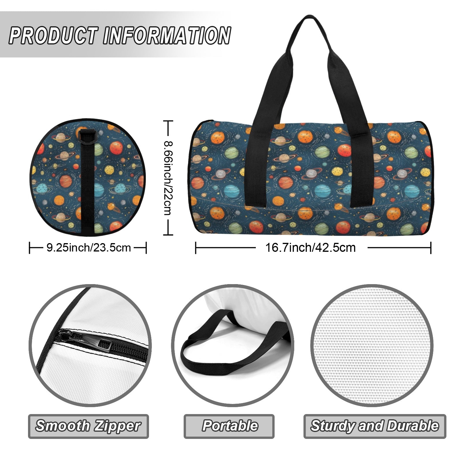 Galaxy Duffle Bag Duffle Bag Printed Offshore