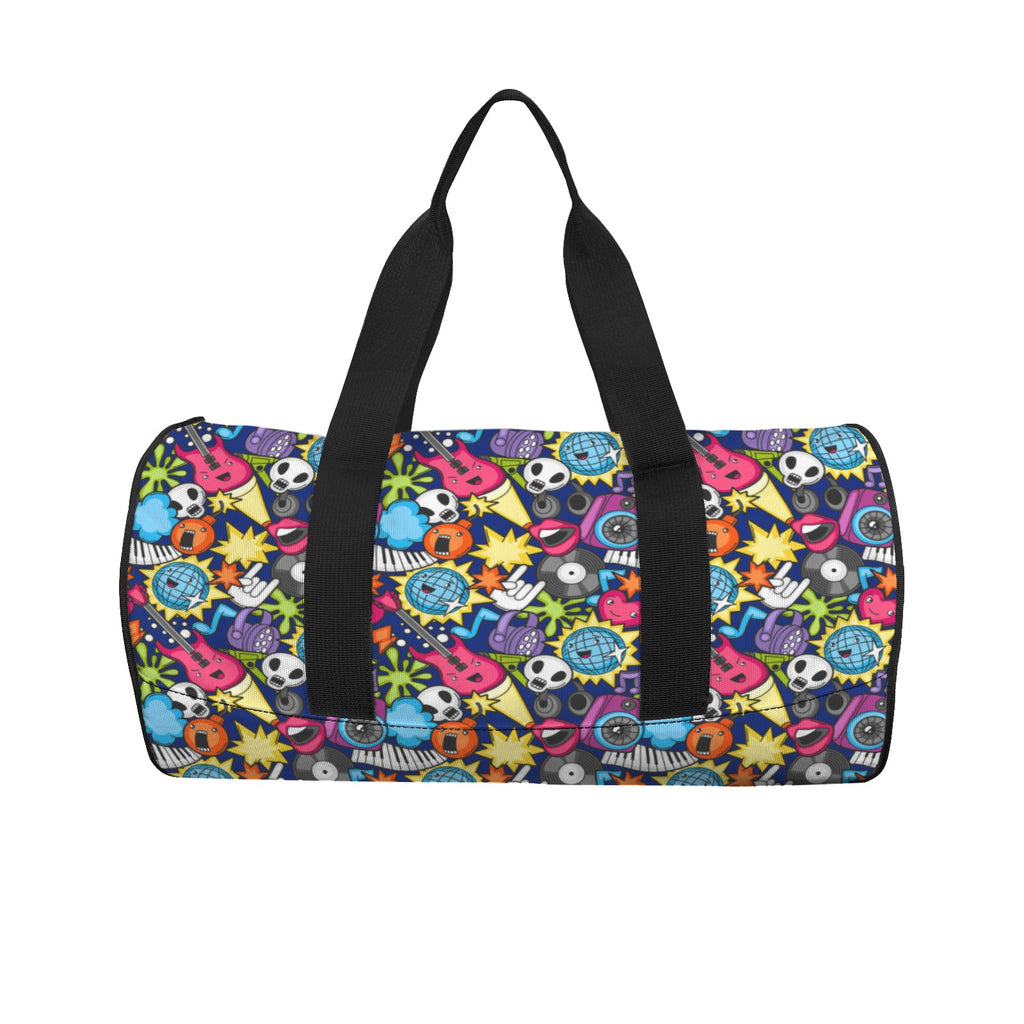 Sticker Music Duffle Bag Duffle Bag Printed Offshore