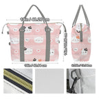 Pink Cats Duffle Bag-Simple (Model 1715) Duffle Bag-Simple (1715)